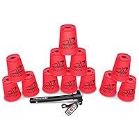 Set of 12 Speed Stacks Cups - Pink - GE911P