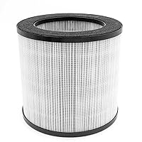 Habitat 150A(e) True HEPA Filtration Air Filter System, Realtime Air Quality Sensor, Covers up to 150ft², Removes 99.97% of Airborne Particles and Viruses, Relacement Filter, HEPA 13 (Pack of 1)