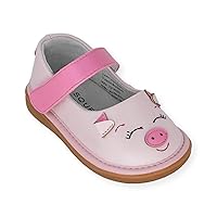Wee Squeak Toddler Squeaky Shoes with Removable Squeaker in Fun Styles & Colors for Boys and Girls