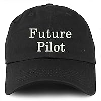 Trendy Apparel Shop Youth Future Pilot Unstructured Cotton Baseball Cap