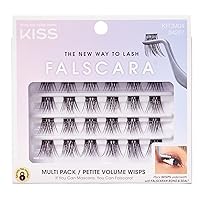 Kiss Falscara Petite Volume Wisps Multi-Pack (Pack of 3)