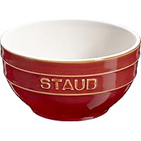 staub Vintage Colors 40511-863 Bowl Copper 5.5 inches (14 cm) Ceramic Bowl, Microwave Safe