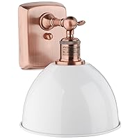 Innovations 516-1W-AC-M14-W One Light Wall Sconce from Ballston Collection, Copper
