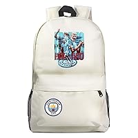 Lightweight Graphic Knapsack Erling Haaland Wear Resistant Rucksack Classic Casual Daypacks for Football Fans