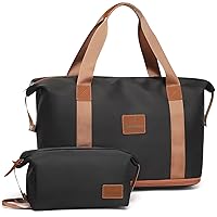 imiomo Travel Gym Duffel Bag - Weekender Bags for Women, Large Tote Overnight Bag, Sports Shoulder Hospital Bag