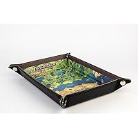 Metallic Dice Games FanRoll Officially Licensed Pathfinder Map Dice Tray
