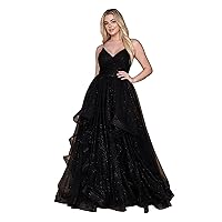 Sparkling Long Formal Ball Gown