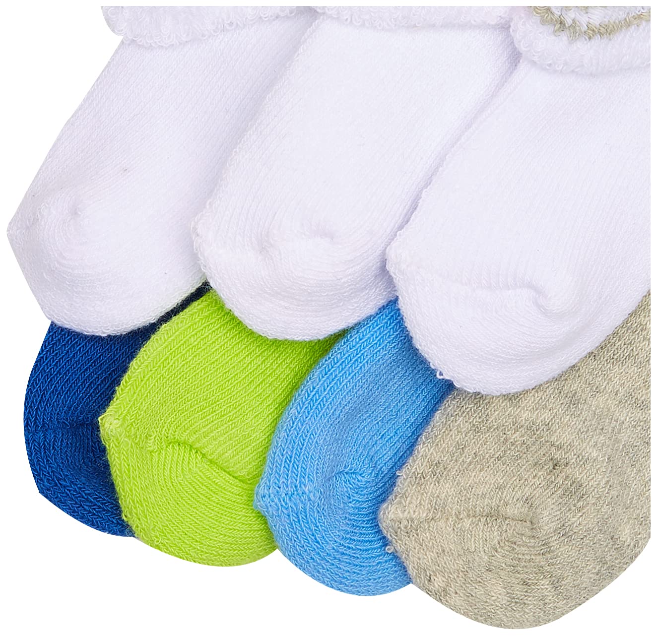 Luvable Friends Unisex Baby Newborn and Baby Terry Socks