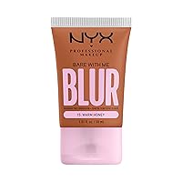 NYX PROFESSIONAL MAKEUP Bare With Me Blur Skin Tint Foundation Make Up with Matcha, Glycerin & Niacinamide - Warm Honey