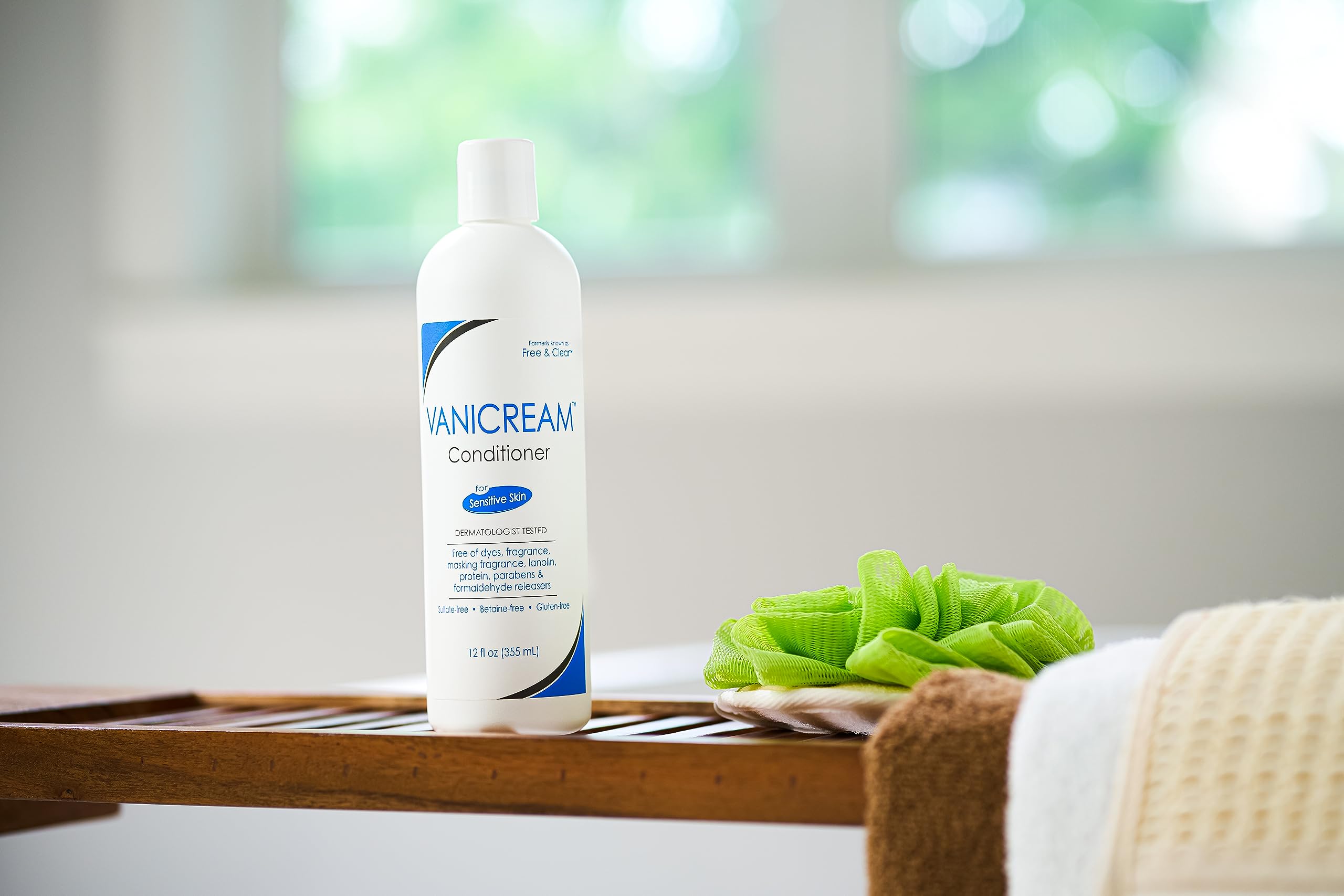 Vanicream Hair Conditioner -12 fl oz – Unscented, Gluten-Free Formula Leaves Sensitive Scalp Feeling Renewed