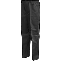 Mens Full Elastic Waist 5-Pocket Pants with Mock Fly