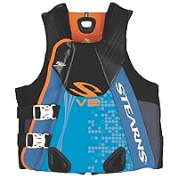 Stearns Men's V2 Series Comfortable Boating Life Vest, USCG Approved Type III Life Jacket with Sculpted Back & Increased Flexibility; Great for Boating, Watersports, & More