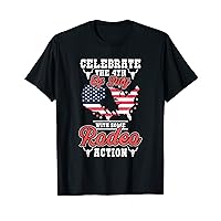 Celebrate The 4th Of July With Some Rodeo Action T-Shirt
