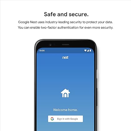 Google Nest Cam Outdoor - 1st Generation - Weatherproof Camera - Surveillance Camera with Night Vision - Control with Your Phone