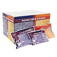 Ever Ready First Aid Instant Cold and Hot Variety Pack, 50-Count - 20-4