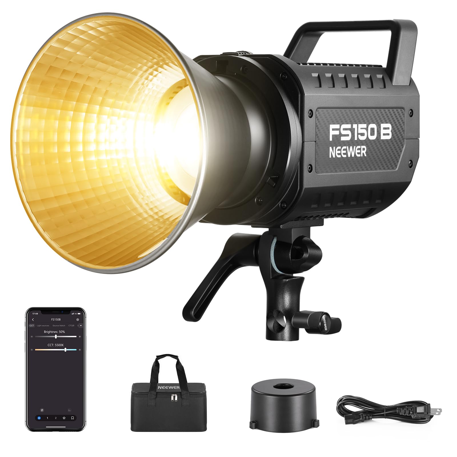 NEEWER FS150B LED Video Light with 33