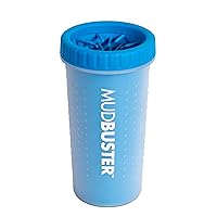 MudBuster Portable Dog Paw Cleaner, Large, Pro Blue Paw Cleaner for Dogs, Premium Quality Pet Supplies and Dog Accessories