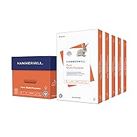 Hammermill Printer Paper, Fore Multipurpose 20 lb Copy Paper, 11 x 17 - 5 Ream (2,500 Sheets) - 96 Bright, Made in the USA, 103192C