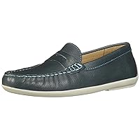 Driver Club USA Unisex-Child Leather Made in Brazil Naples 2.0 Penny Driver Loafer