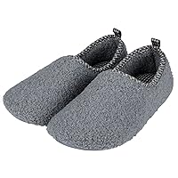 shevalues Cozy Ballerina Slippers for Women Fuzzy Curly Fur Memory Foam Slippers with Wide Widths
