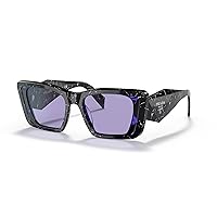Prada PRADA SYMBOLE PR 08YS Violet Black Marble/Violet 51/18/145 women Sunglasses