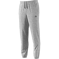 adidas Men Logo Pants Running Essentials Tapared Training Fashion Gym BK7406 (XXLarge) Grey