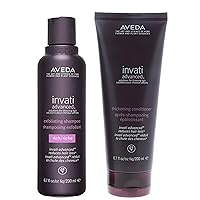 Aveda Invati Advanced Shampoo Rich 6.7 Ounce Conditioner 6.7