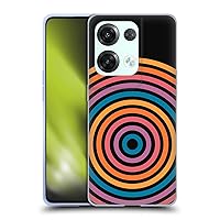 Head Case Designs Officially Licensed Ayeyokp Vintage Sun Pattern Soft Gel Case Compatible with Oppo Reno8 Pro