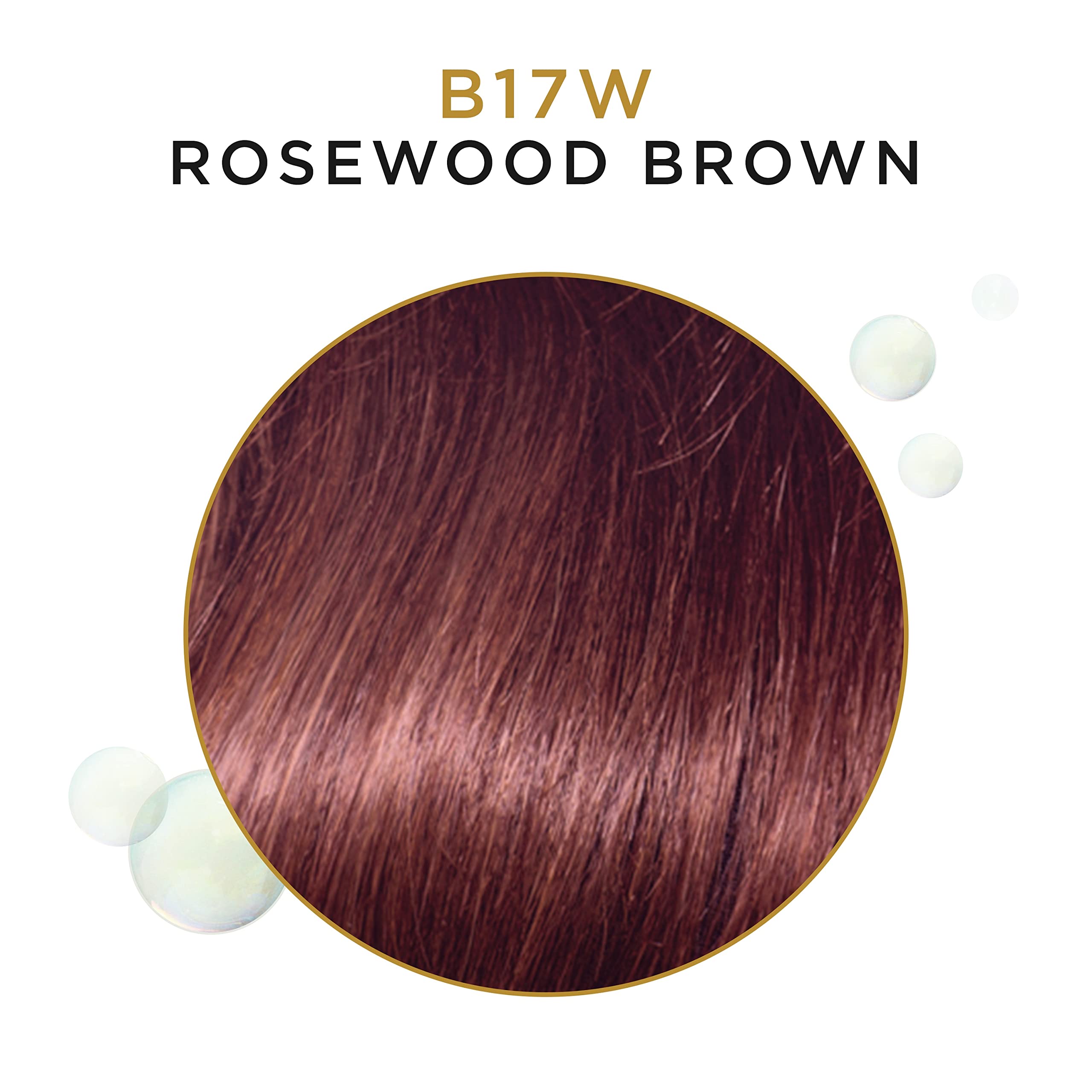 Clairol Professional Beautiful Collection Hair Color, 17w Rosewood Brown, 3 oz