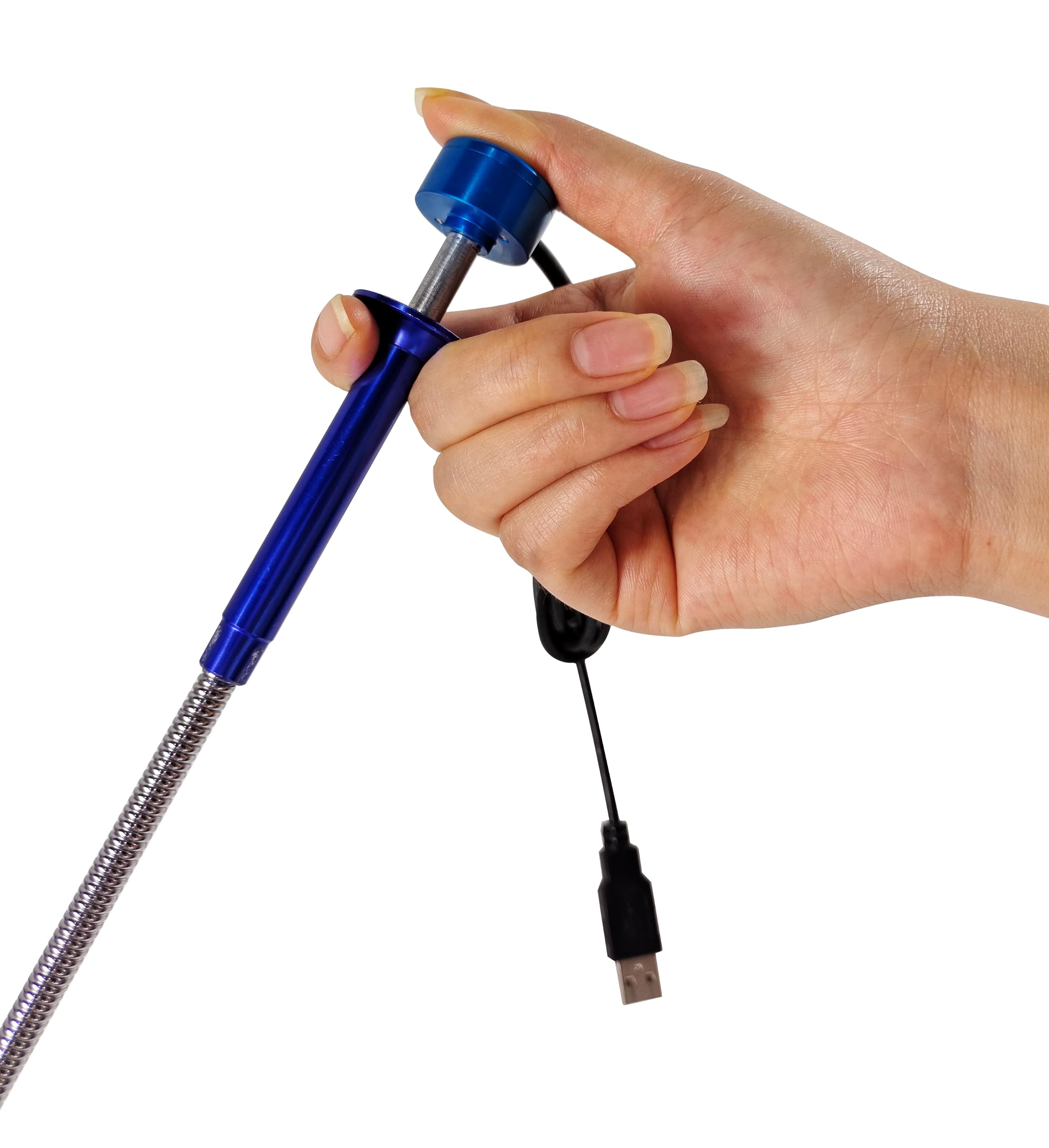 Vividia Visual Grabber 4-Claw Flexible Retrieving Pickup Tool with Built-in USB HD Camera and LED Lights (8mm Diameter Camera Head and 3ft Long Probe)