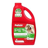 Triple Action Deep Carpet Cleaner For Pet Stains, Eliminates Odors & Prevents Re-Marking, 48 oz