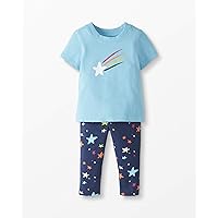 Moon and Back Hanna Andersson Baby Girls' 2 Piece Legging Set