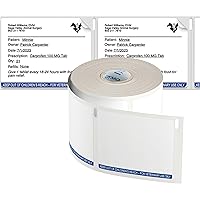 DYMO LabelWriter Veterinary Prescription Labels, 54 mm x 70 mm, 2400 Labels