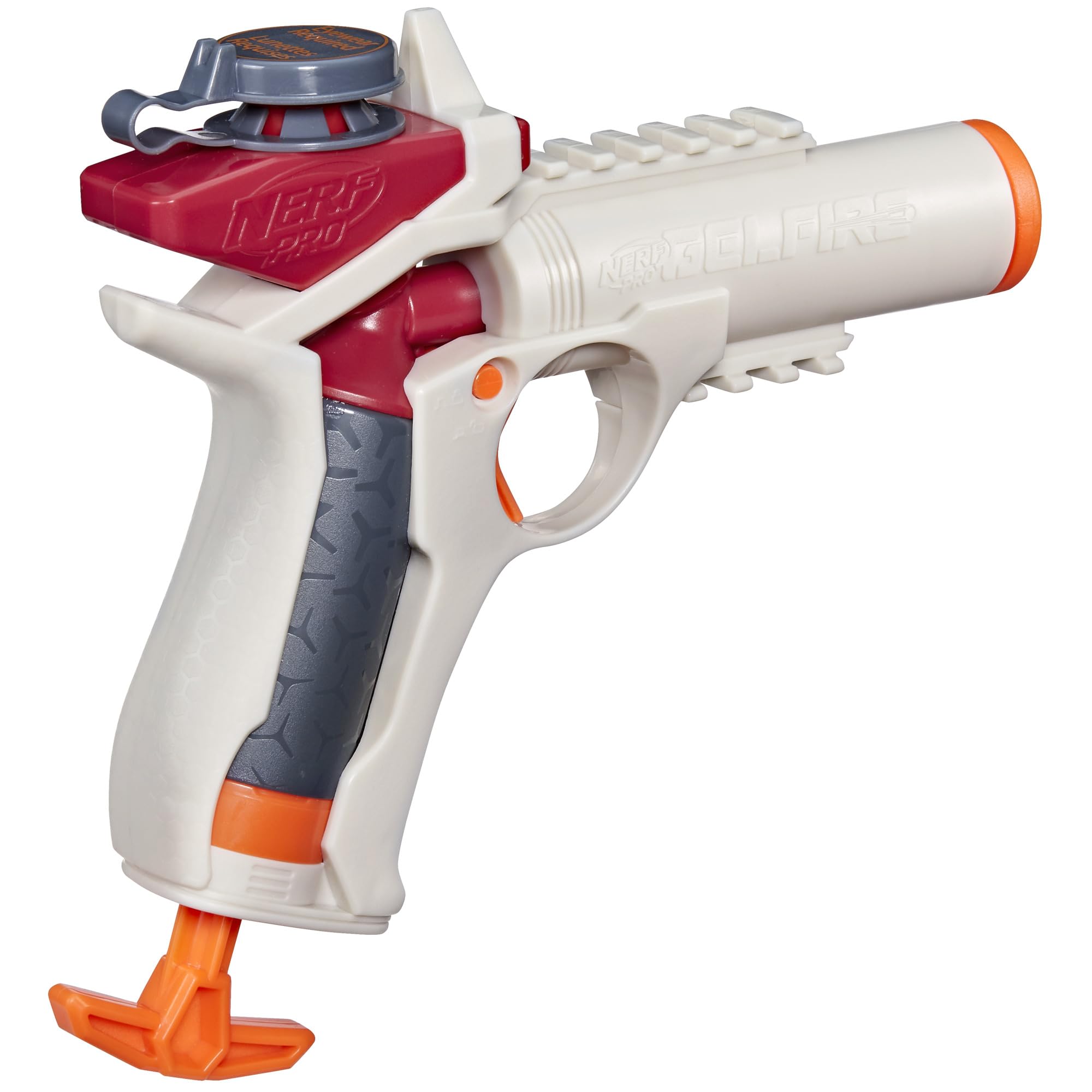 Nerf Pro Gelfire Ignitor Blaster, 1000 Gelfire Rounds, 60 Round Capacity, T-Pull Priming, Up to 150 FPS, Eyewear, Gifts for Teens Ages 14+