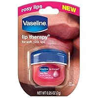 Vaseline Lip Therapy, Rosy Lips 1 ea (Pack of 12)