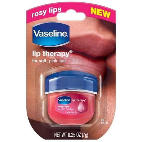 Vaseline Lip Therapy, Rosy Lips 1 ea (Pack of 10)