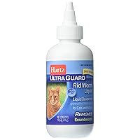 UltraGuard Rid Worm Liquid for Cats, 4 oz (Pack of 1)