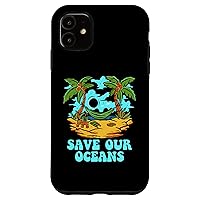 iPhone 11 Save Our Oceans Sustainable Beach Lover Case