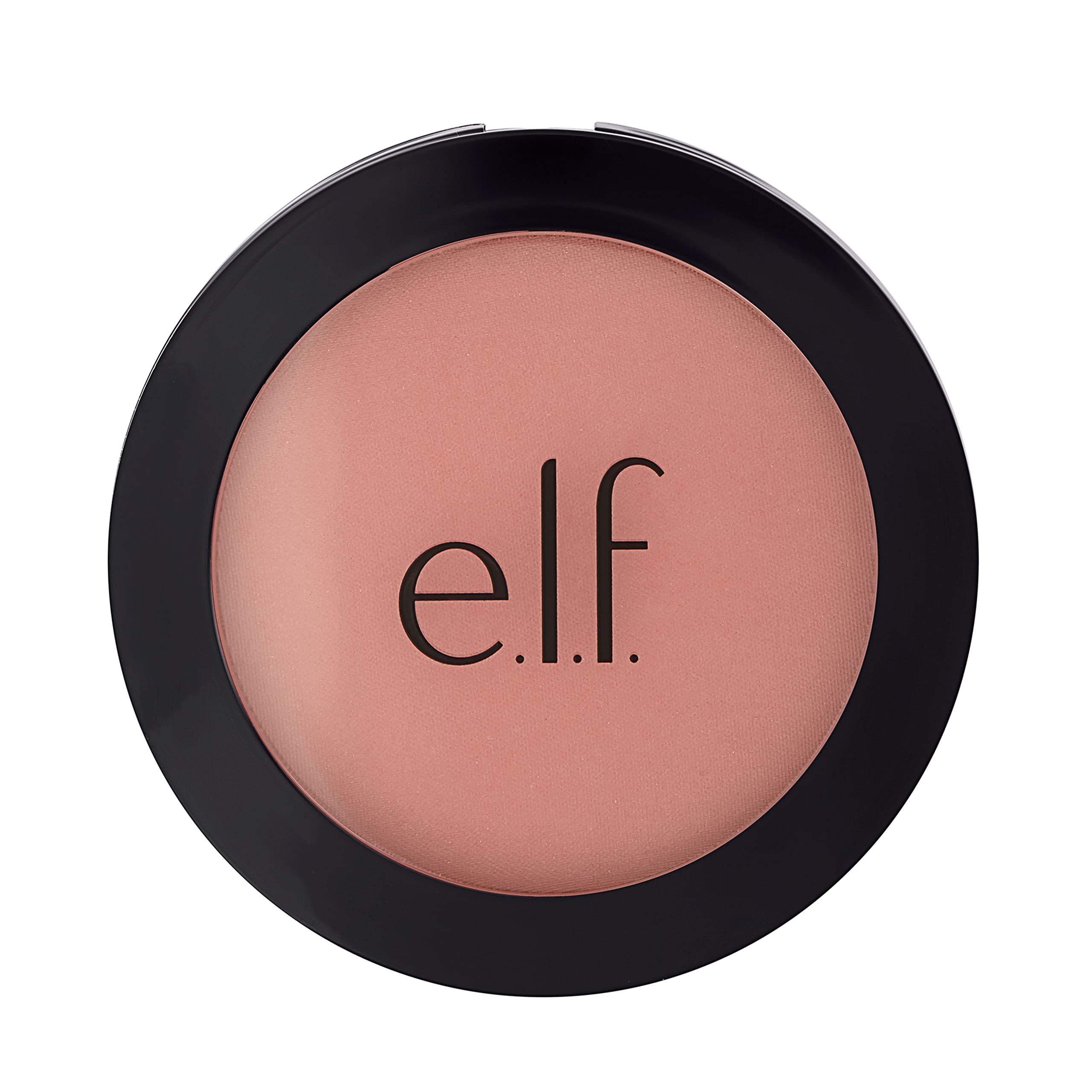 e.l.f., Primer-Infused Blush, Long-Wear, Matte, Bold, Lightweight, Blends Easily, Contours Cheeks, Always Rosy, All-Day Wear, 0.35 Oz