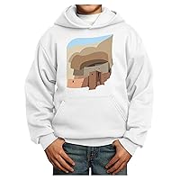 Montezuma Castle Artwork Youth Hoodie Pullover Sweatshirt