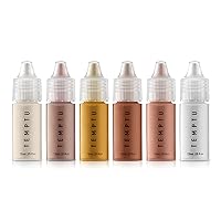 TEMPTU S/B Silicone-Based Airbrush Highlighter: Long-Lasting, Layerable, Light-Reflecting Shimmer, Natural-Looking Luminosity Weightless, Buildable Formula For All Skin Types