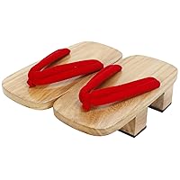 Nuoqi Japanese Wooden Geta Sandals Clogs Flip Flops Cosplay Accessories