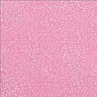 Paper House Productions P-0729E Floral Paper, 12 by 12-Inch, Pink (25-Pack)