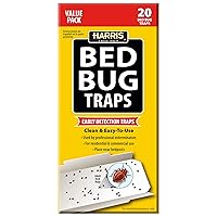 HARRIS Bed Bug Traps - Parent (20-Pack)