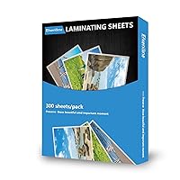 300 Pack 3 Mil Thermal Laminating Pouches, Plastic Laminating Sheets, 9 x 11.5 Inch, 5 x 7 Inch, 4 x 6 Inch, 3.7 x 5.3 Inch, 2.2 x 3.7 Inch for Letter, Photo, Note, ID Badge and Business Card Sizes