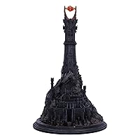 Nemesis Now Lord of The Rings Barad Dur Backflow Incense Burner 26.5cm, Resin, Black, Officially Licensed Lord of The Rings Sauron™ Merchandise, Cast in The Finest Resin, Expertly Hand-Painted