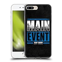 Head Case Designs Officially Licensed WWE Main Event Jey USO Soft Gel Case Compatible with Apple iPhone 7 Plus/iPhone 8 Plus