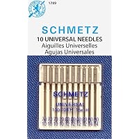 SCHMETZ Universal (130/705 H) Household Sewing Machine Needles - Carded - Assortment - 10 Pack