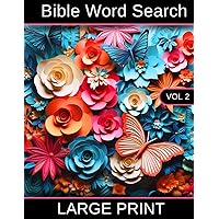 Bible Word Search Large Print Vol 2: Christian word search large print Bible Word Search Large Print Vol 2: Christian word search large print Paperback