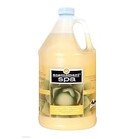 Best Shot Scentament Spa Oatmeal Body Wash, Ideal Skin Care Product for Your Pet, Hypoallergenic Pet Grooming Shampoo, Lemon Vanilla, 1-Gallon
